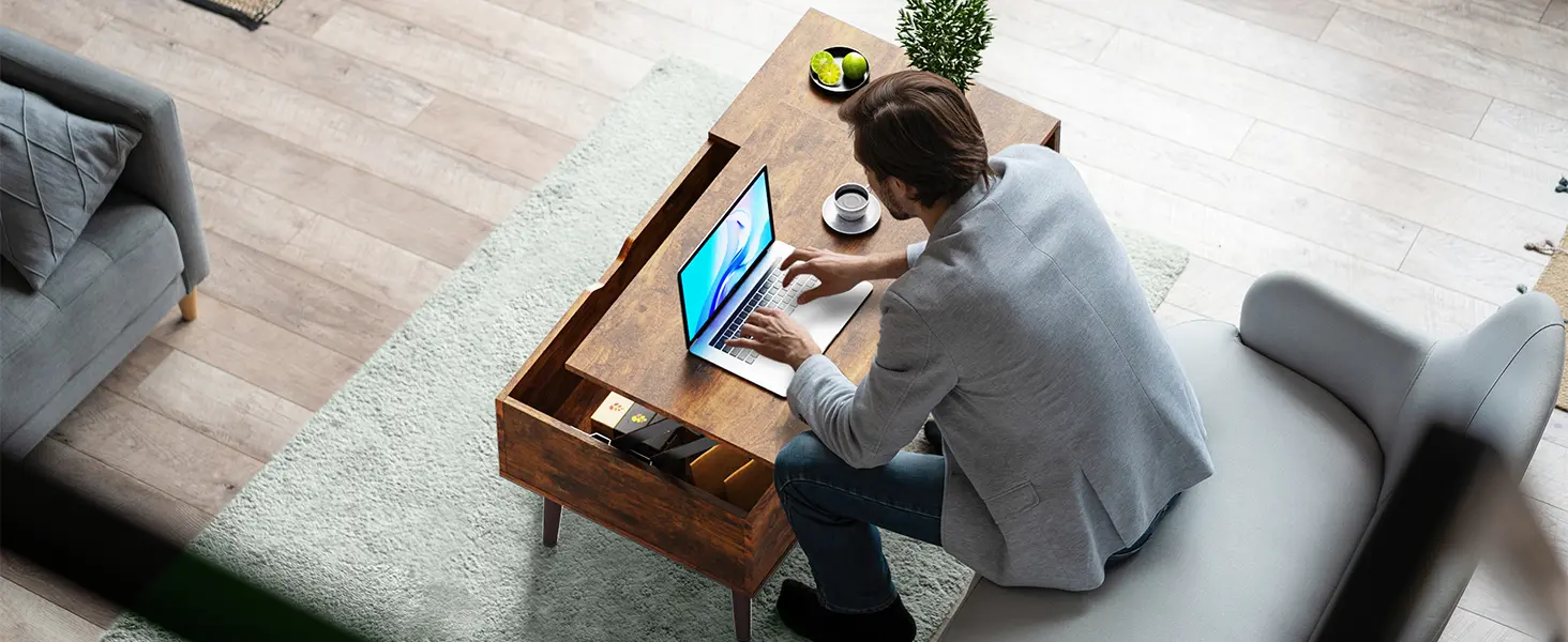 Masă de cafea modernă pentru living, detaliu 5